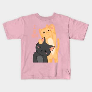 COUPLE CAT Kids T-Shirt